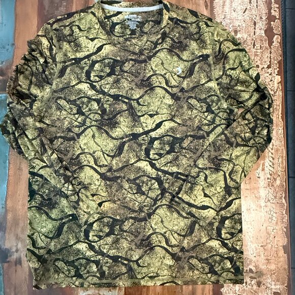 Reel Legends Performance Reel-Tec Long Sleeve Fishing Shirt Size Large - Picture 6 of 6